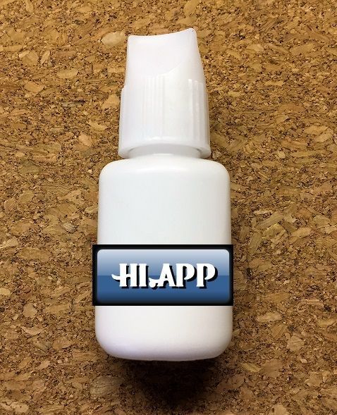 【Hi.APP】 ウレタン対応　20ml スピーカーエッジ 張り替え用接着剤_ウレタンエッジ接着剤