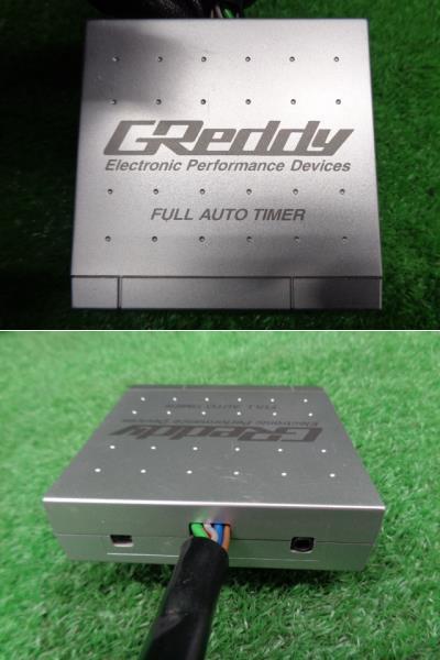 美品! 動作OK! Defi デフィ ブースト計 ブースト メーター 60φ TRUST トラスト Greddy グレッディ FULL AUTO TIMER フル オート タイマー_画像9