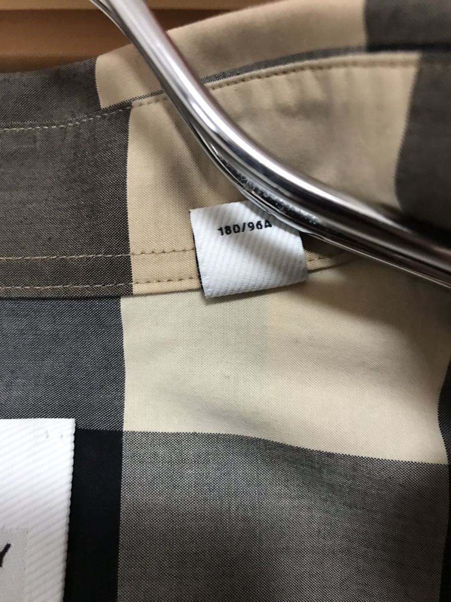 BURBERRY チェックストレッチコットンポプリンシャツ_画像5