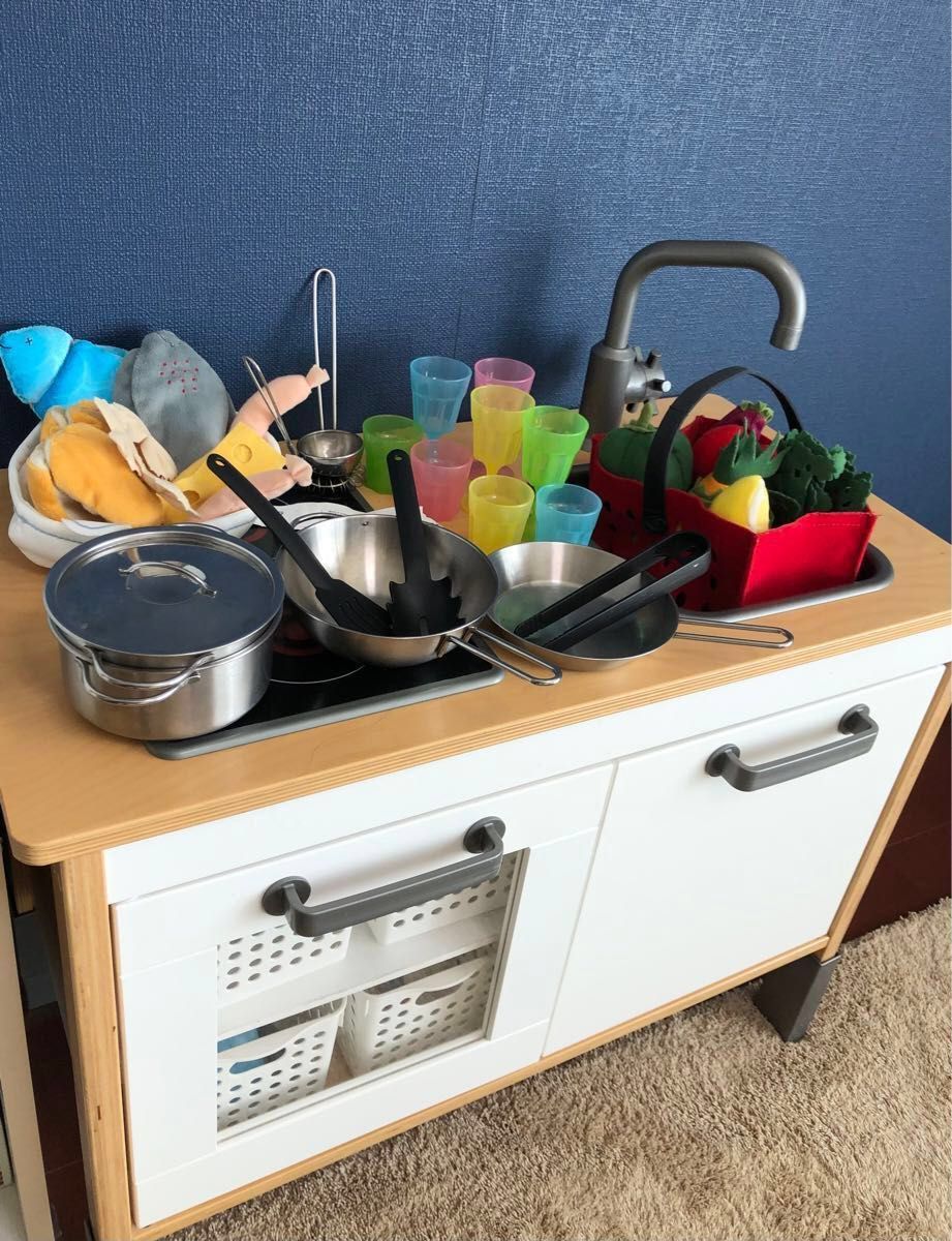 IKEA イケア 豪華キッチンセット DUKTIG 早い者勝ち 引取り IKEA イケア 豪華キッチンセット DUKTIG 早い者勝ち 引取り