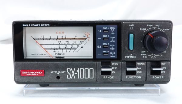 第一電波工業　SX-1000　1.8MHz～1300MHz　1200MHz対応　SWR＆パワー計_画像1