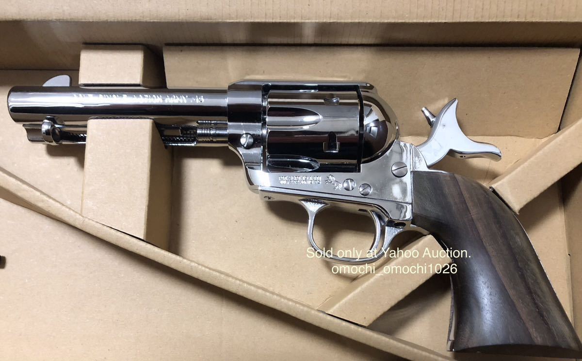 未発火】HWS SAA オールシルバー 長興製SAA木製グリップ付 組立 未発火】HWS SAA オールシルバー 長興製SAA木製グリップ付 組立