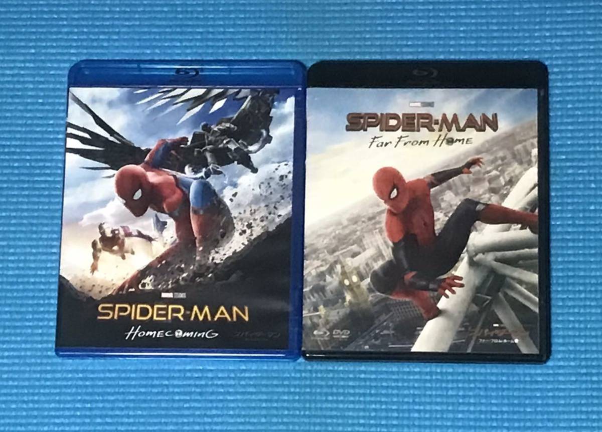Blu-ray スパイダーマン ホームカミング/ファーフロムホーム 2作セット DVDはおまけ_画像1