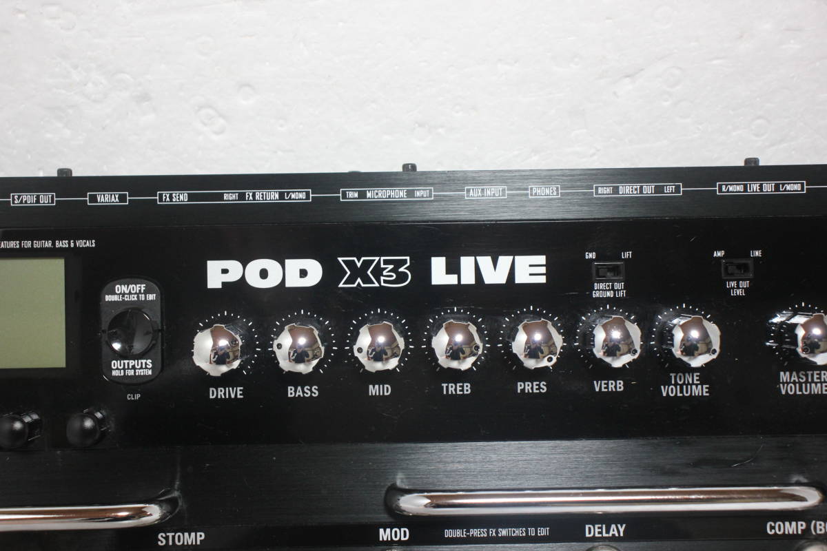 ●○LINE6 POD X3 LIVE アンプシミュレーター マルチエフェクター○●_画像9