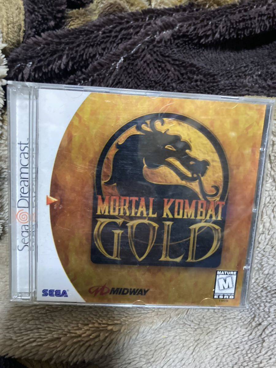 北米版 MORTAL KOMBAT GOLD モータルコンバット　即売く　国内本体動作不可_画像1