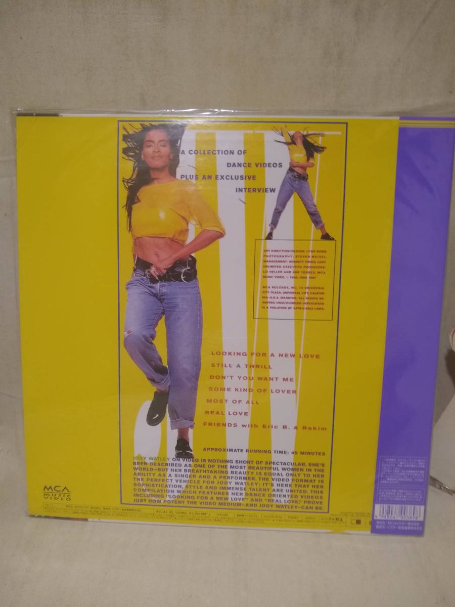 L9708 LD* laser disk Jody Watley / You Wanna Dance With Me?joti*wato Lee Dance * video * collection 