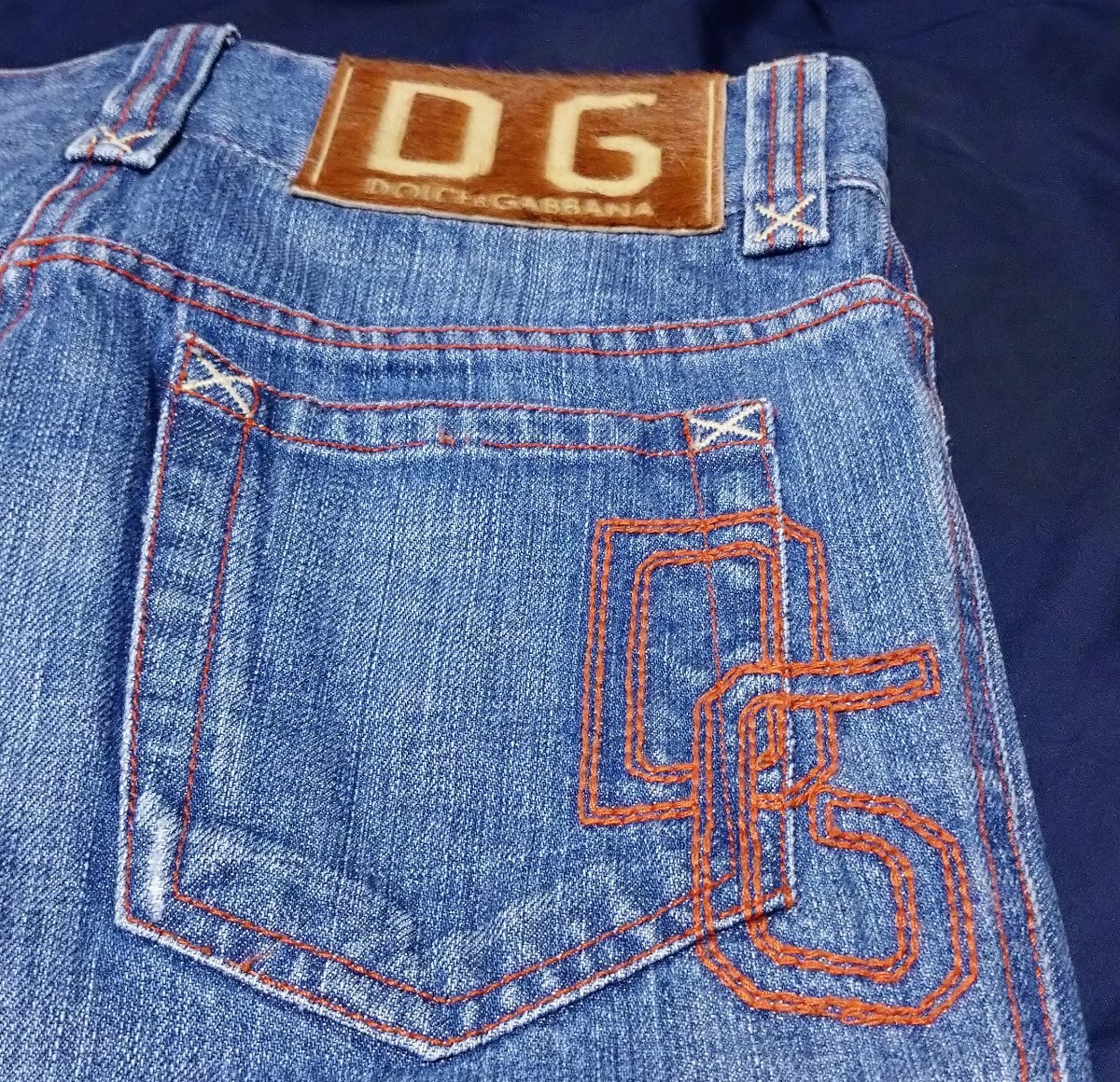 * Dolce & Gabbana Denim с логотипом - lako patch имеется 36