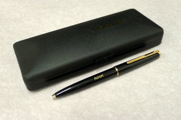 M178 ヴィンテージ モンブラン MONTBLANC ボールペン NHKロゴ入り 文房具 筆記用具/60の画像1