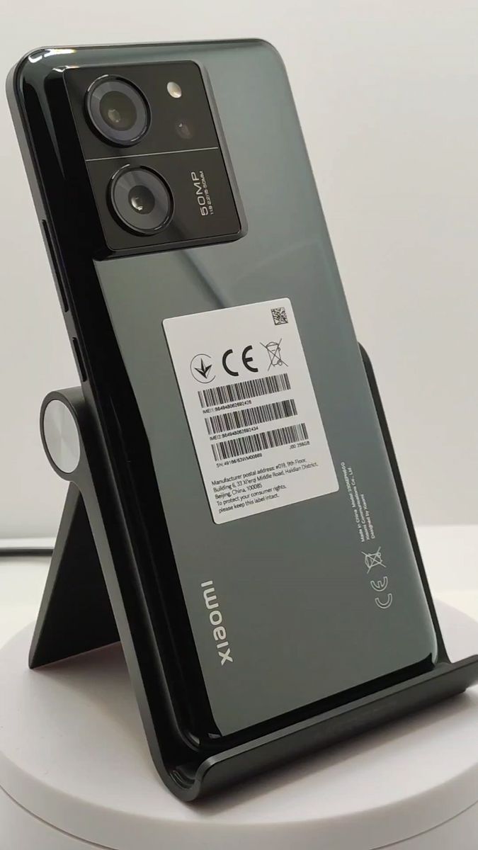 Xiaomi 13T Global 12GB/256GB 開封のみ 67W出力AC充電器付属 Xiaomi 13T Global 12GB/256GB 開封のみ 67W出力AC充電器付属