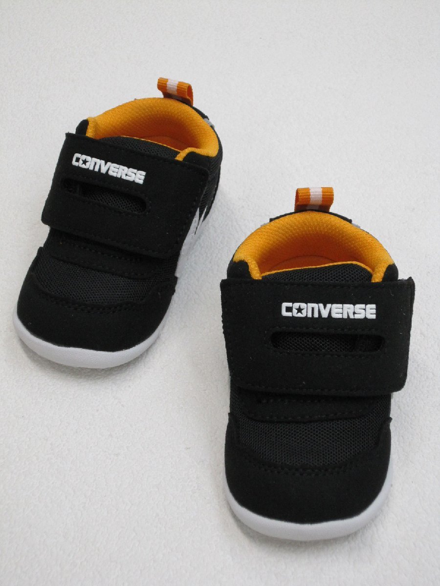 ★30％OFF～ CONVERSE コンバース キュート マジック カップインソール 【ベビー】Cシューズ 黒OR 13.5cm Sセ_画像2