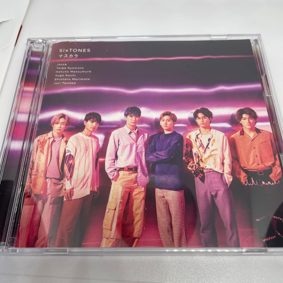 初回盤B (取） DVD付 スリーブケース SixTONES CD+DVD/マスカラ 21/8/11発売 オリコン加盟店