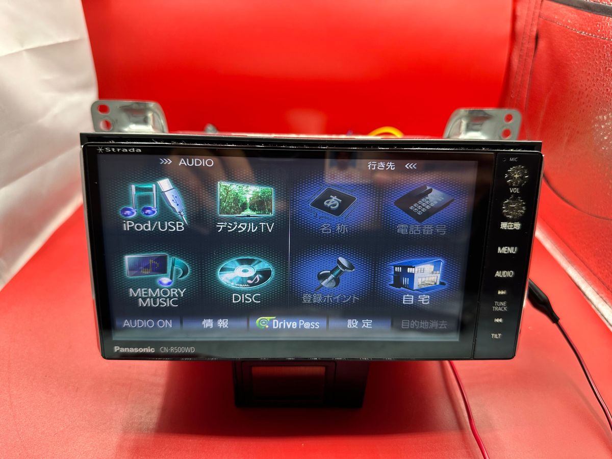 パナソニック ストラーダHDDナビ CN-R500WD /SDナビ フルセグ パナソニック ストラーダHDDナビ CN-R500WD /SDナビ フルセグ