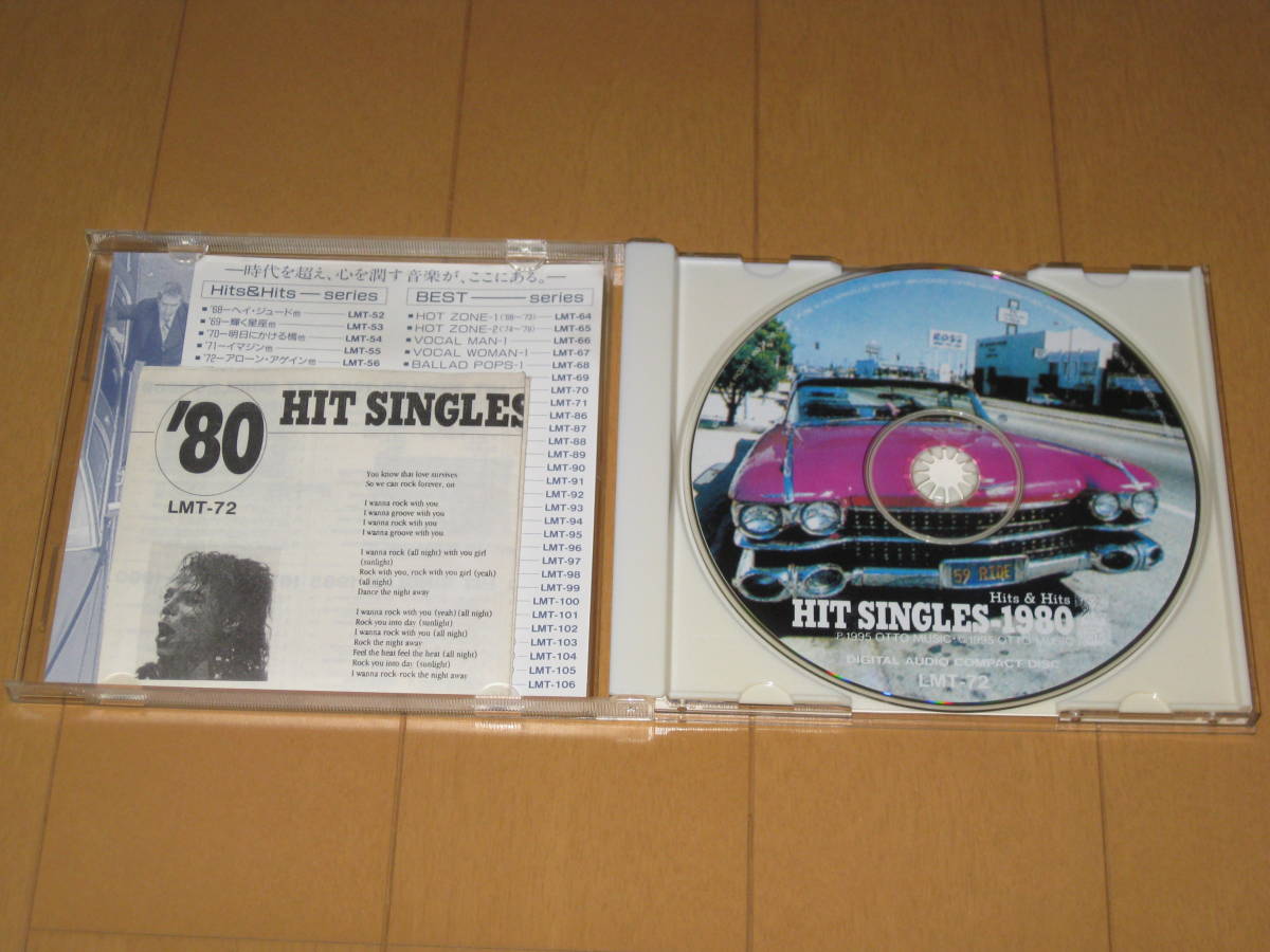 洋楽オムニバス・ベスト ヒット・シングルス 1980 HIT SINGLES マイケル・ジャクソン オリビア・ニュートン・ジョン クイーン アバ_画像3