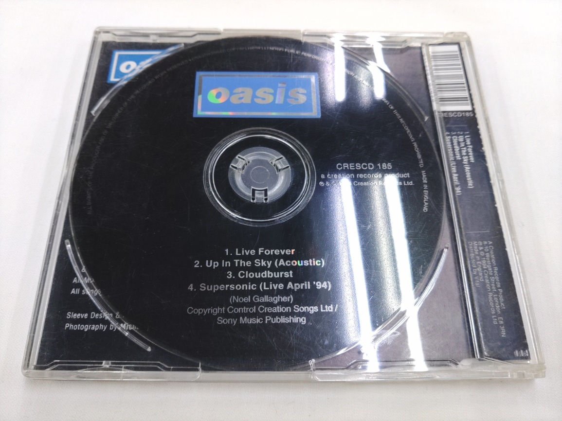 CD / Live Forever / oasis /【J14】/ 中古_画像2