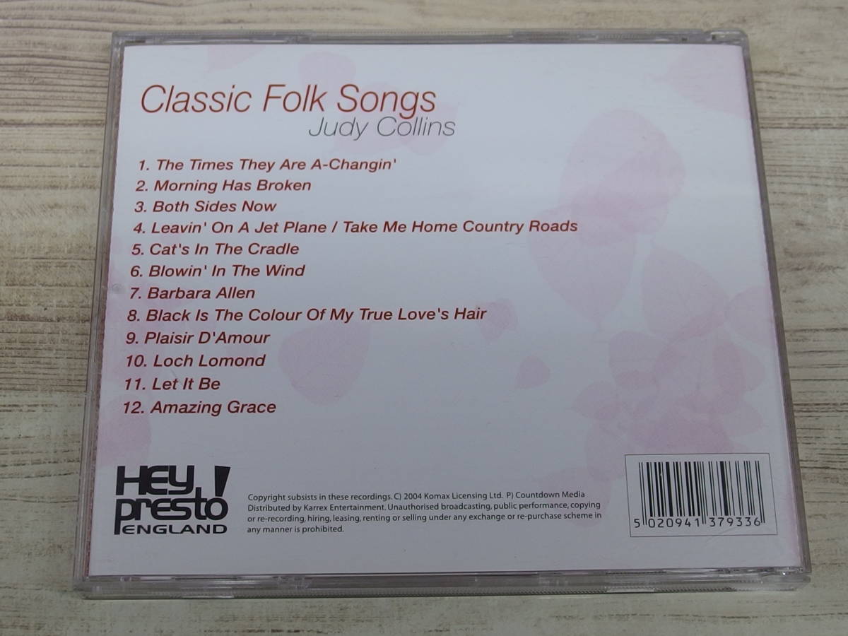 CD / Classic Folk Songs / Judy Collins /『D19』/ 中古の画像2