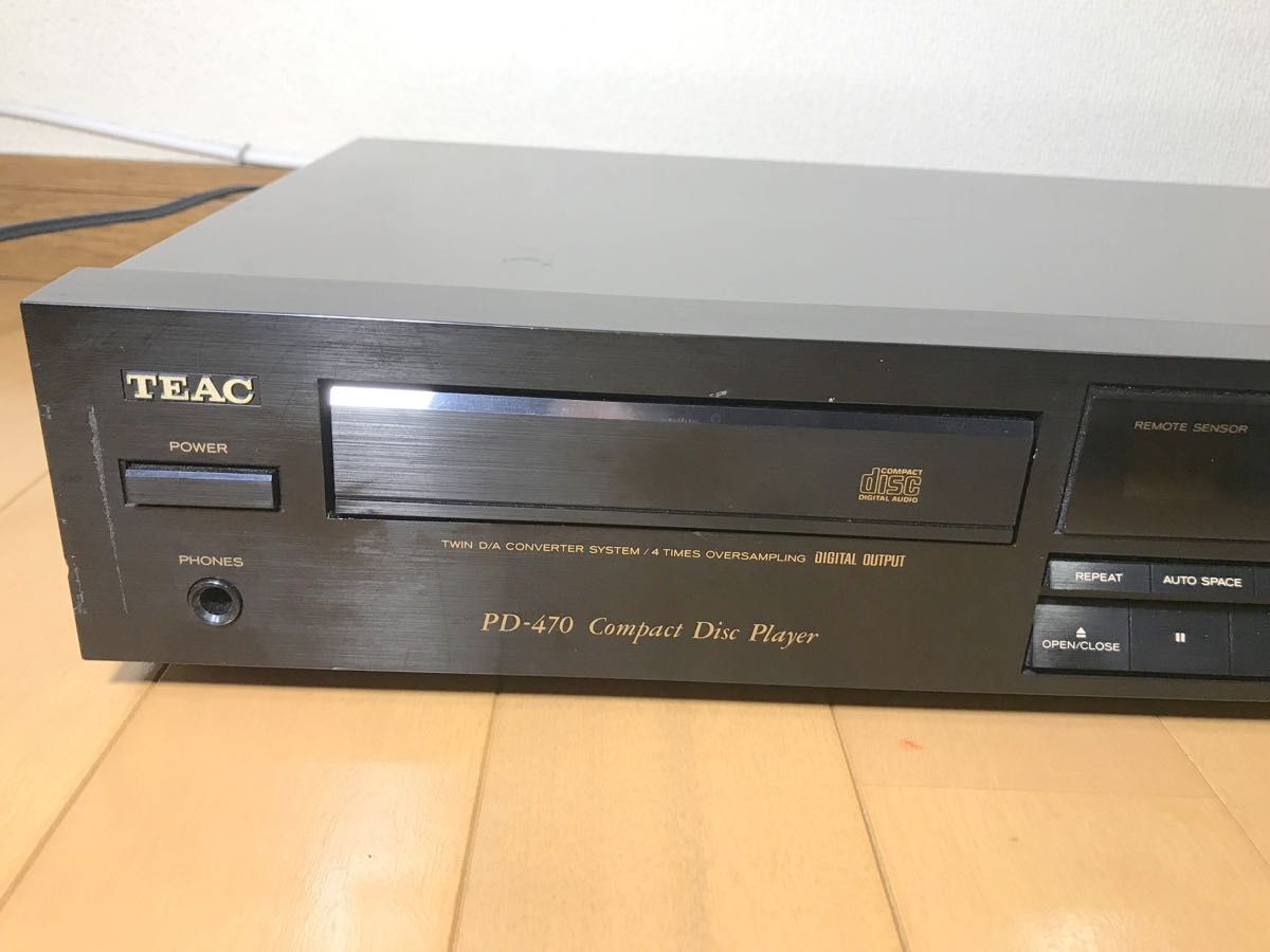 ティアック CDプレーヤー PD-470ジャンク|Yahoo!フリマ(旧 ティアック CDプレーヤー PD-470ジャンク|Yahoo!フリマ(旧
