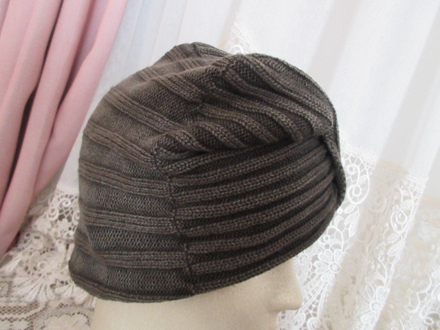 # made in Japan #[ANTEPRIMA Anteprima ]( stock ) Aurora #.. wool 100%# knitted cap # muffler . complicated . weave included .. sama . design!