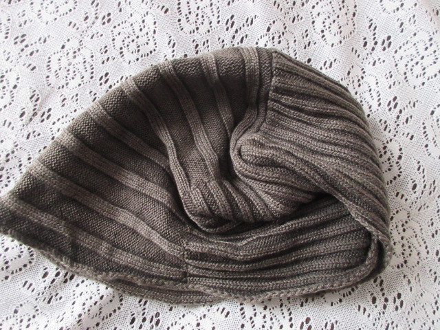 # made in Japan #[ANTEPRIMA Anteprima ]( stock ) Aurora #.. wool 100%# knitted cap # muffler . complicated . weave included .. sama . design!