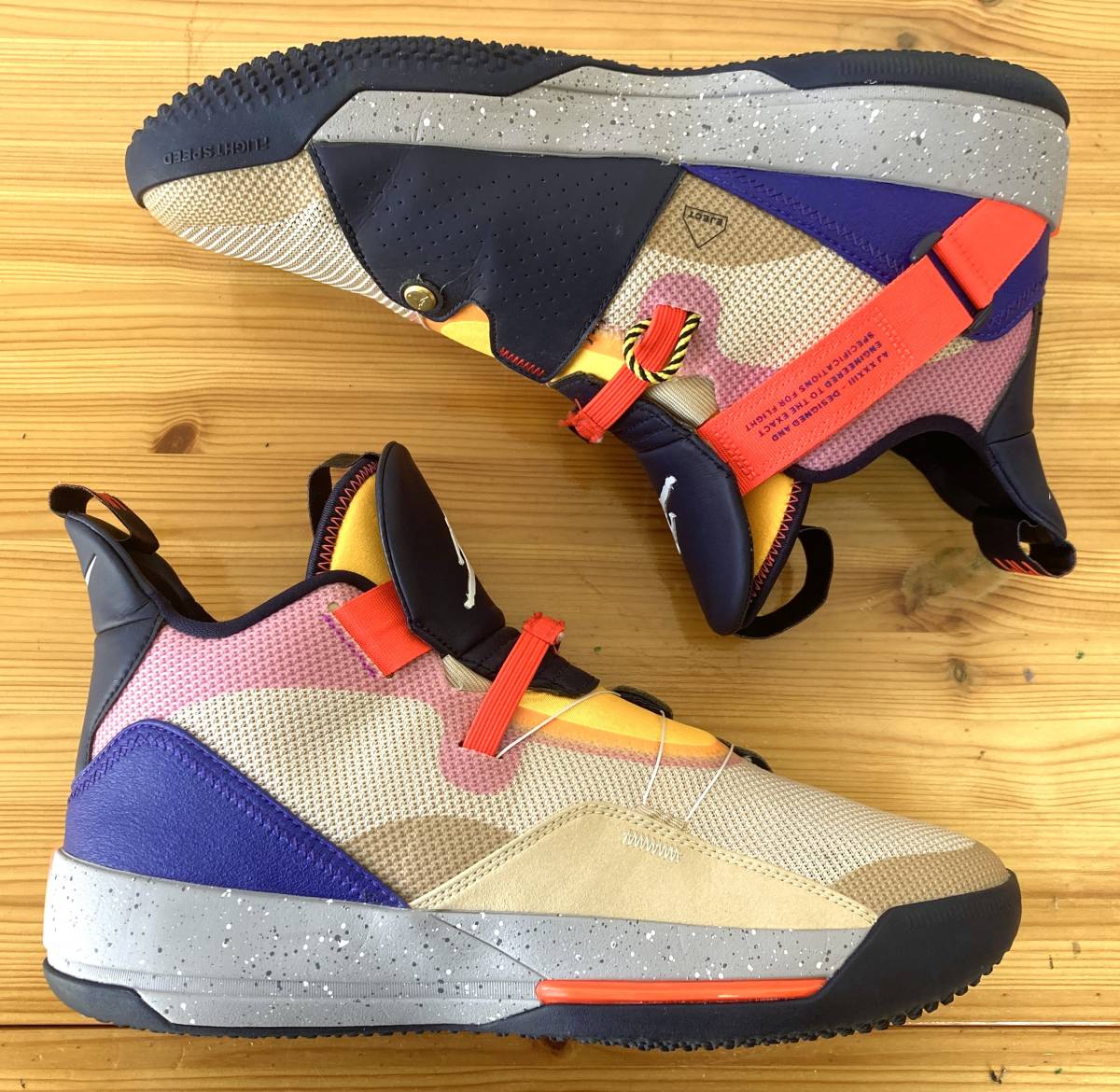 nike air jordan 33 pf (visible utility)大人気エアジョーダン希少カラーモデルクリーニング済み 極美品_画像3