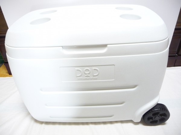  原文:美品★DOD(ディーオーディー) コールドサンダー 【MAX58mm極厚断熱材】クーラーボックス 55L 保冷剤付き★