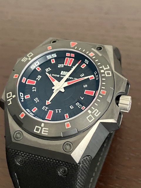 LINDE WERDELIN／リンデ ヴェルデリン【ハードブラックⅢGMT・世界限定66本・新品未使用品】_画像7