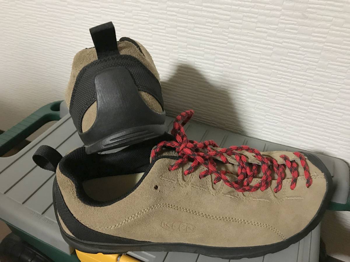 美品 KEEN JASPER キーン ジャスパー シューズ ベージュ US9.5_画像3