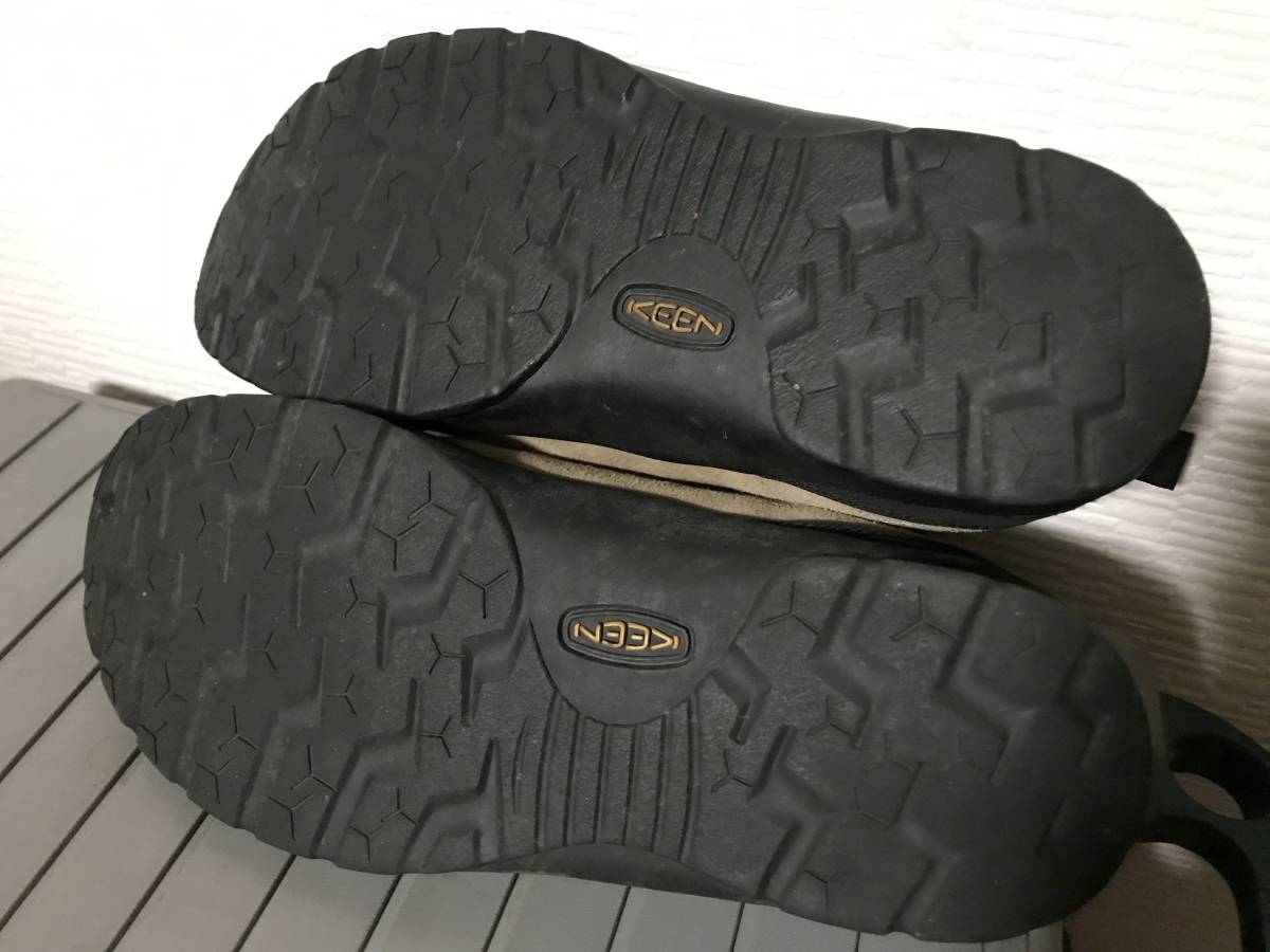 美品 KEEN JASPER キーン ジャスパー シューズ ベージュ US9.5_画像4