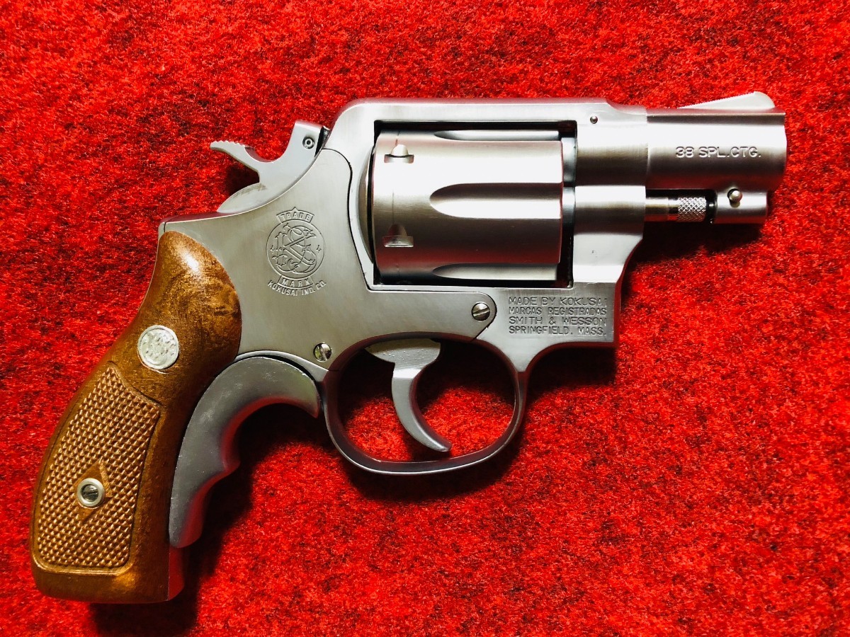 コクサイ　ガスリボ　Ｓ＆Ｗ　Ｍ６４　２インチ　初期型カート仕様_画像2