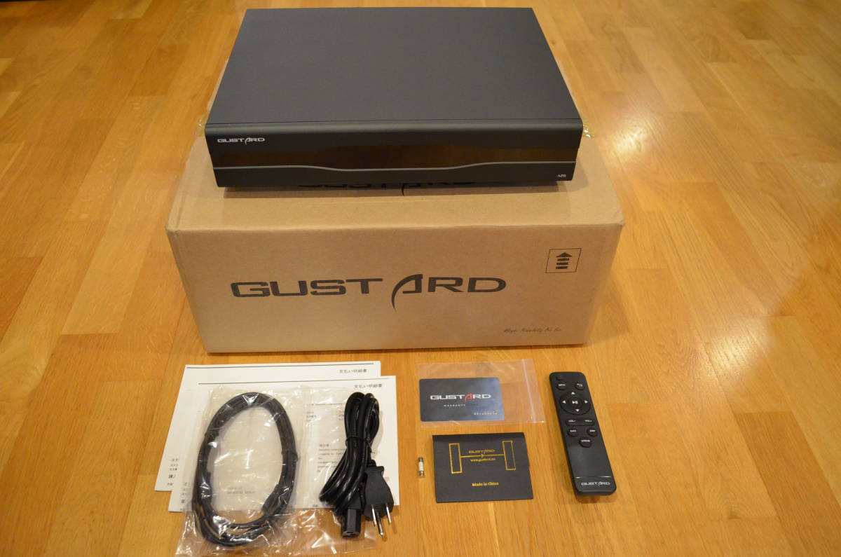 送料無料 2023年1月新品購入 Gustard A26 MQA DAC AK4499EX×2 AK4191 ※ハイエンドシューズへ交換済み_画像1