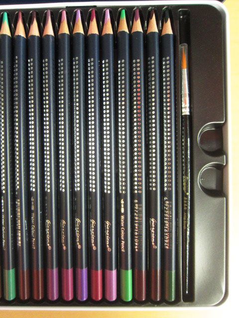 [ новый товар не использовался ]giorgionejoru Joe ne акварель цветные карандаши 72 цвет ARTIST-AQUARELLE