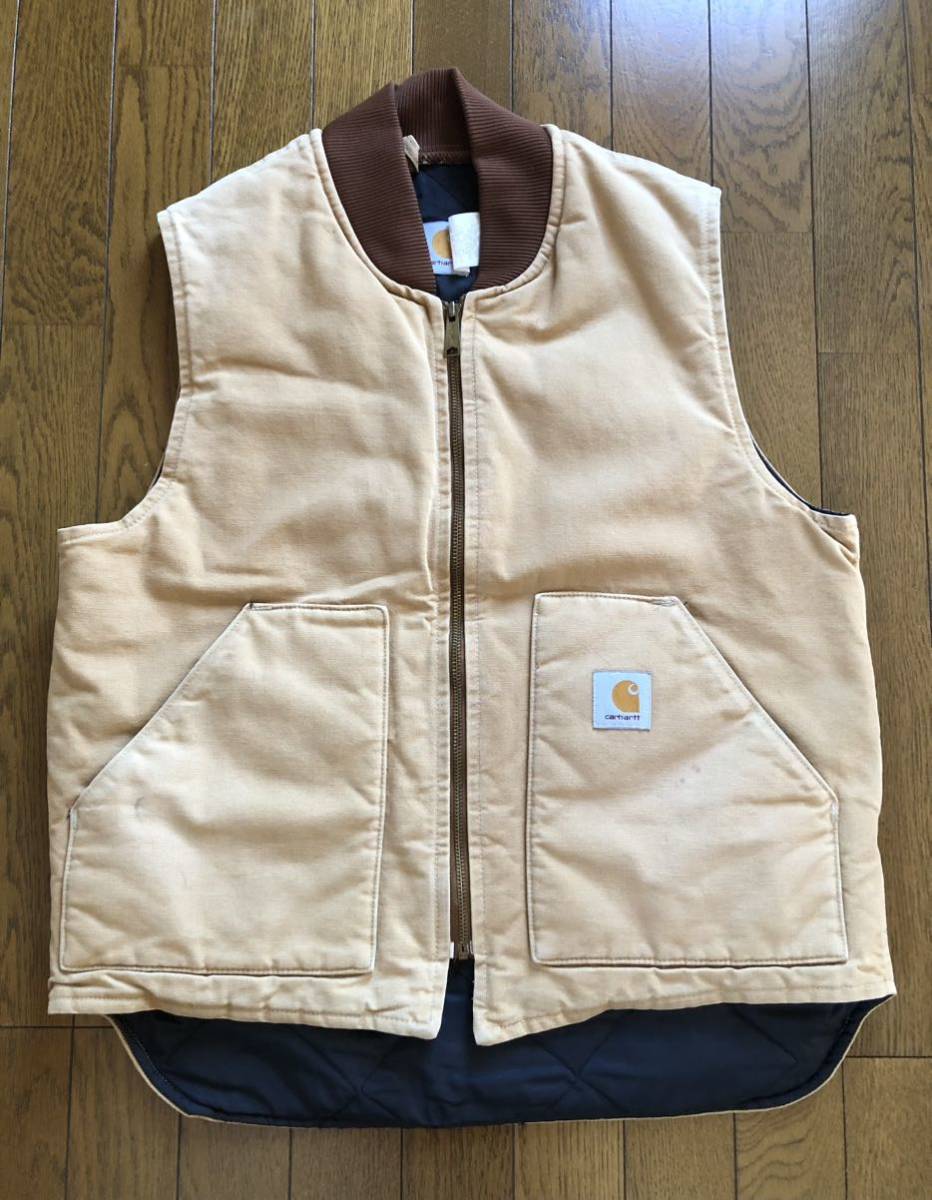 希少 USA製 星タグ カーハート ベスト carhartt ダックワーク 希少 USA製 星タグ カーハート ベスト carhartt ダックワーク