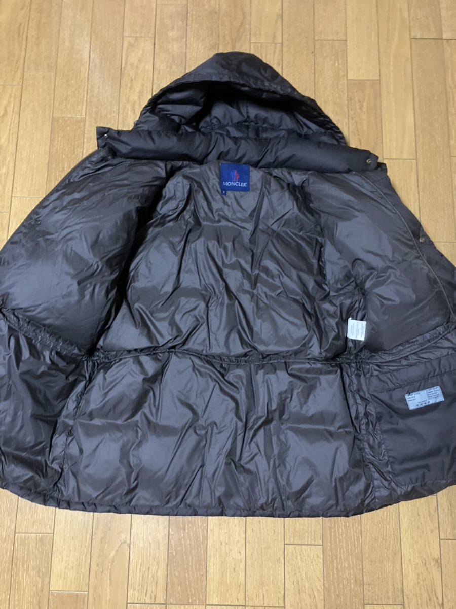 青タグ MONCLER PARIS ダウンジャケット 2 ブラウン 茶 青タグ MONCLER PARIS ダウンジャケット 2 ブラウン 茶
