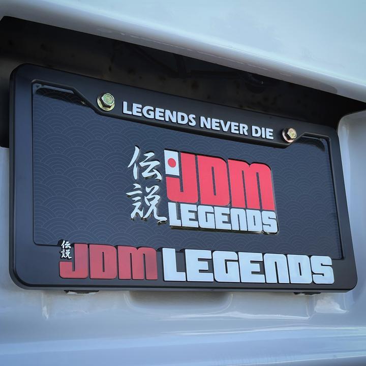 JDM Legends★ナンバーフレーム★ USDM 旧車 レストア ハコスカ セリカ RX7 ブルーバード ダットサン フェアレディZ レジェンズの画像2