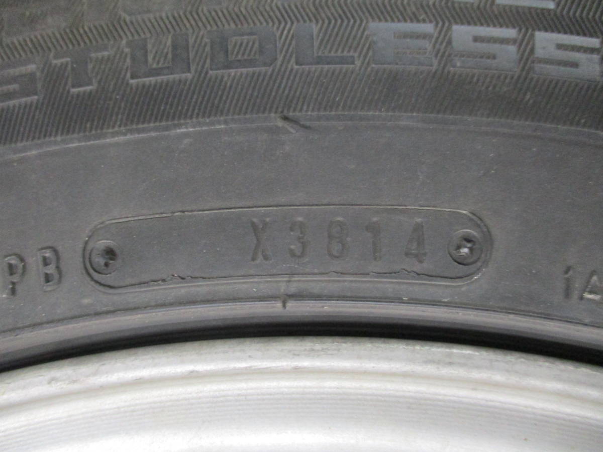 社外１６インチアルミ　5.5J　OF22　５穴・DUNLOP WINTER MAXX　175/80R16　ジムニーで使用_画像9