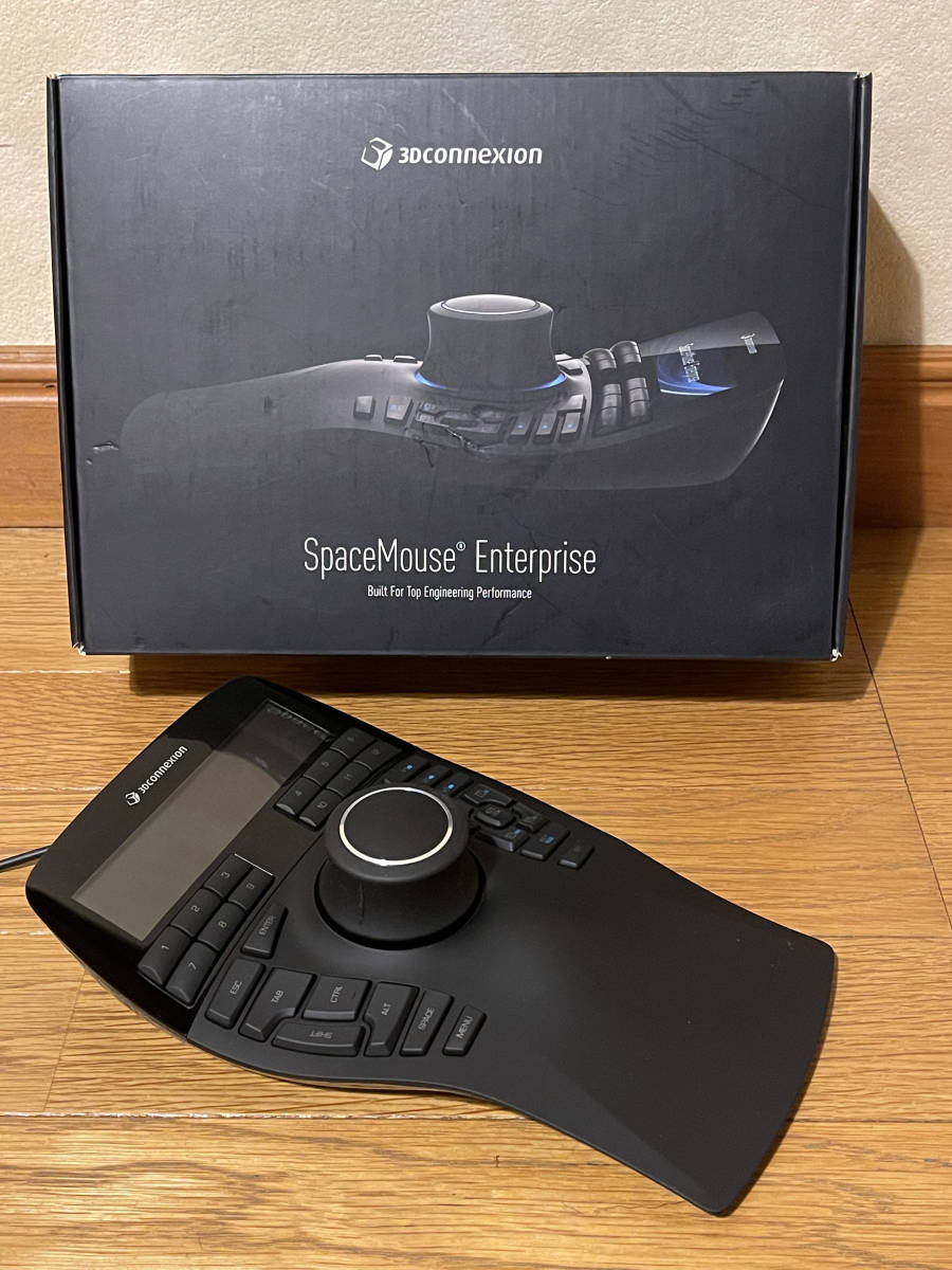 [送料無料] 3Dconnexion SpaceMouse Enterprise SME（ほぼ新品）＋専用純正ケース（新品）_画像1