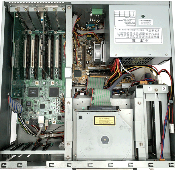 NEC FC98-NX FC12H model SB HDD無し 512MB Celeron 1200MHz 通電/バイオス起動確認のみ 即決 10-13-2_画像5