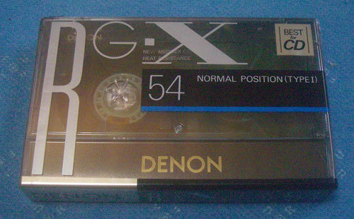 DENON RG・X54 カセットチープ5巻　日本コロンビア_画像1