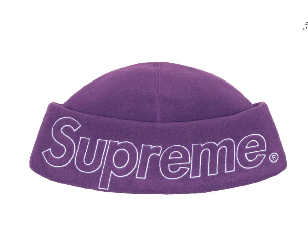 新品・未使用★23AW Supreme Polatec Beanie/シュプリーム フリース ビーニー キャップ/パープル_画像3