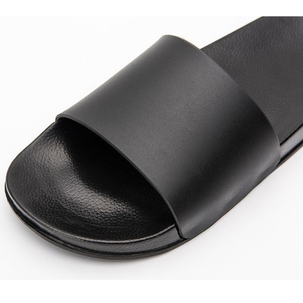 [ plain ][25.5~26cm] sandals men's lady's shower sandals beach sandals Be sun popular outdoor black sea summer 