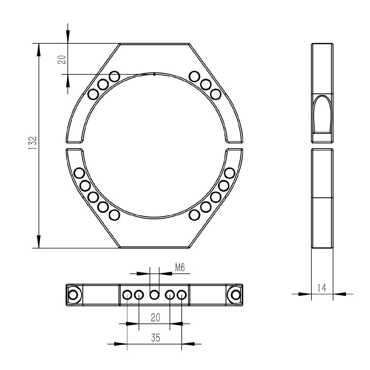 「大晦日特価-訳アリ品」TB010-内径90mm 超軽量化設計鏡筒バンド クリックポスト送料185円_画像4