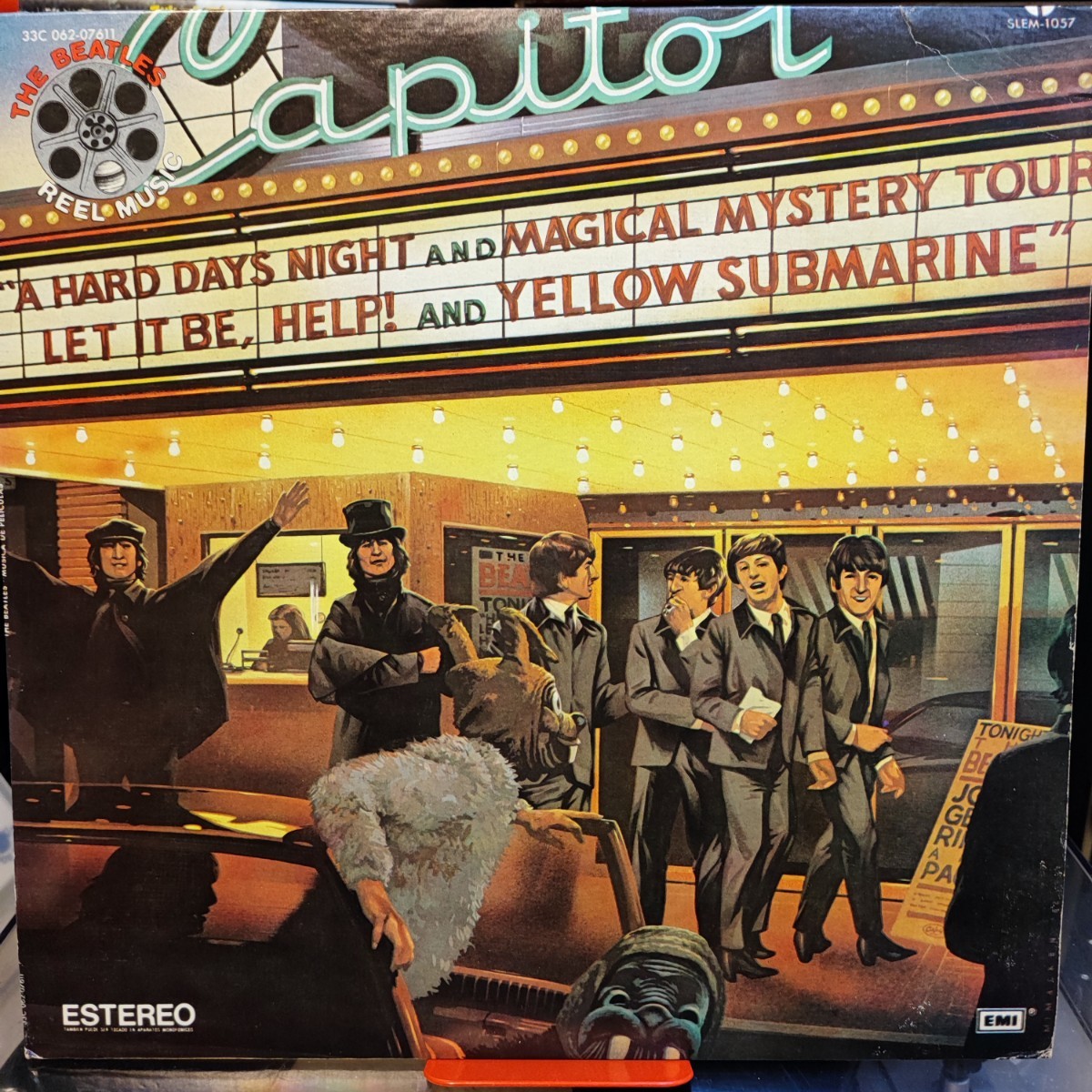 メキシコ盤 LP The Beatles Reel Music ビートルズ 音質EX_画像1