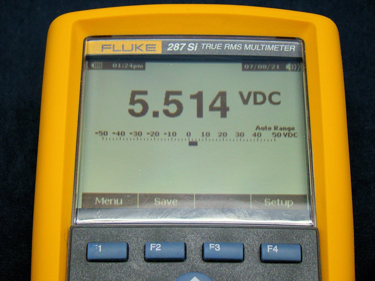 FLUKE フルーク 287 真の実効値型電子機器用 ログ記録マルチメーター デジタルマルチメータ DMM 中古_画像6