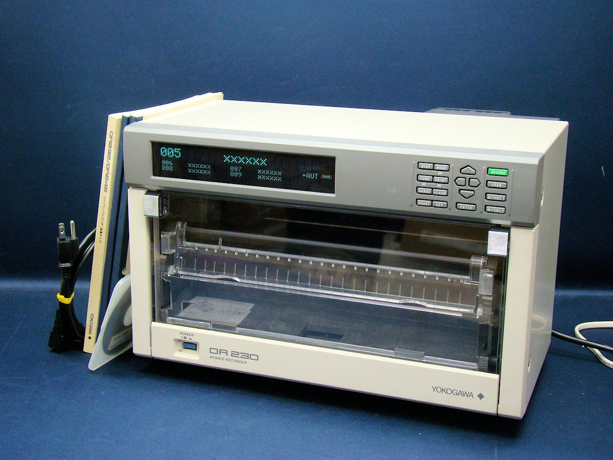 YOKOGAWA 横河電機 DR232 DR230ハイブリッドレコーダ 拡張タイプ YOKOGAWA 横河電機 DR232 DR230ハイブリッドレコーダ 拡張タイプ