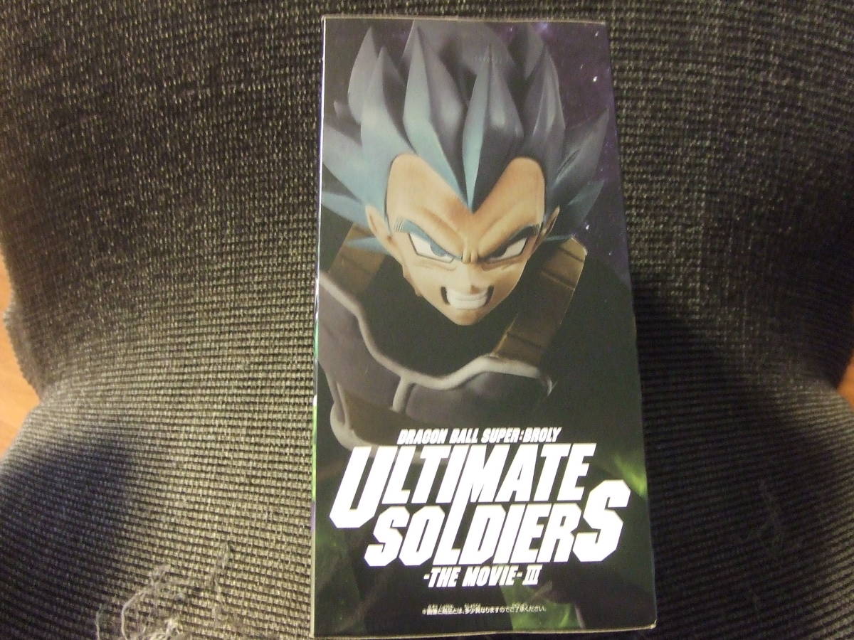 フィギュア　映画 ドラゴンボール超 ULTIMATE SOLDIERS THE MOVIE Ⅲ 超サイヤ人ゴッド超サイヤ人ベジータ フィギュア　売り切り　新品_画像2