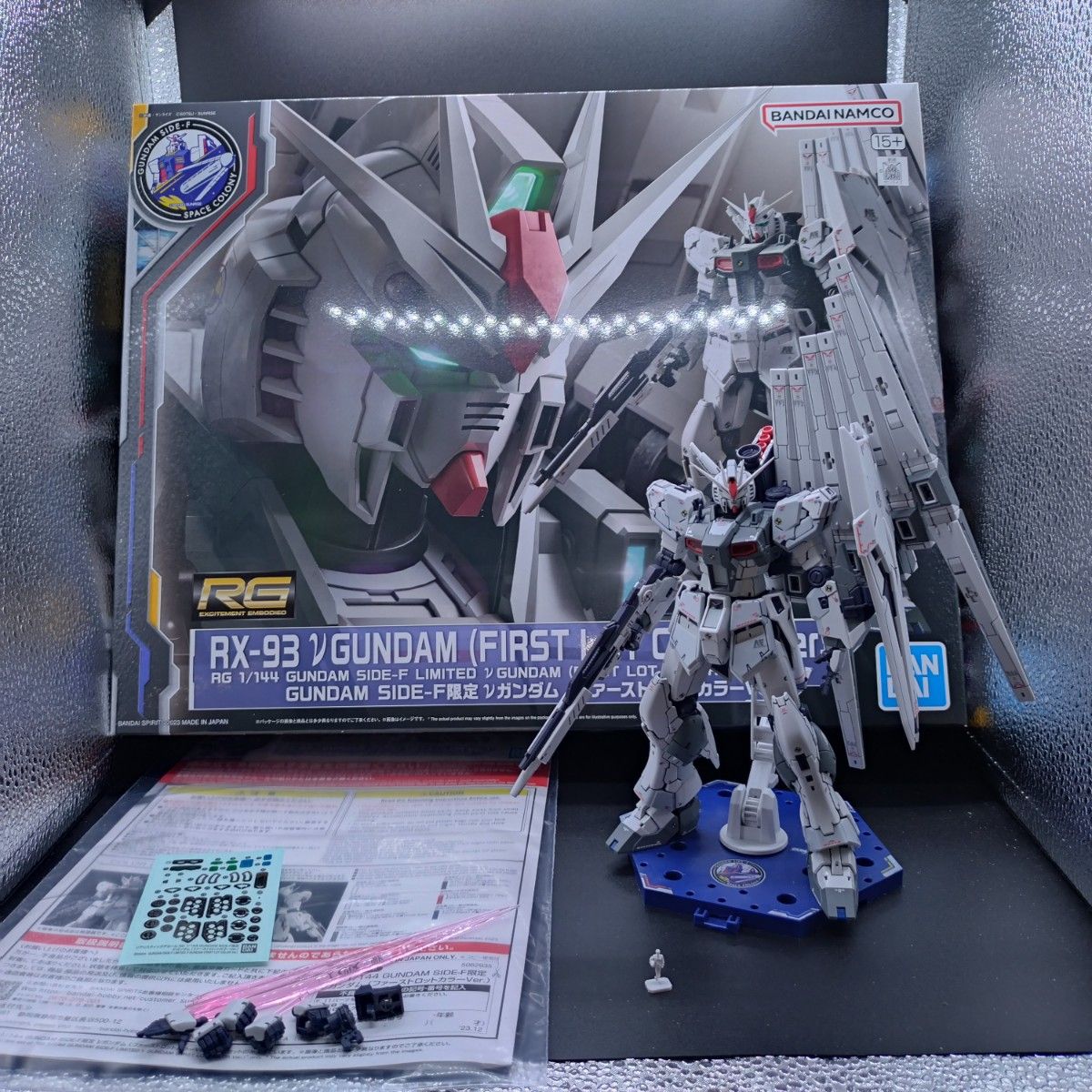 RGνガンダムファーストロットカラー全塗装完成品|Yahoo!フリマ RGνガンダムファーストロットカラー全塗装完成品|Yahoo!フリマ