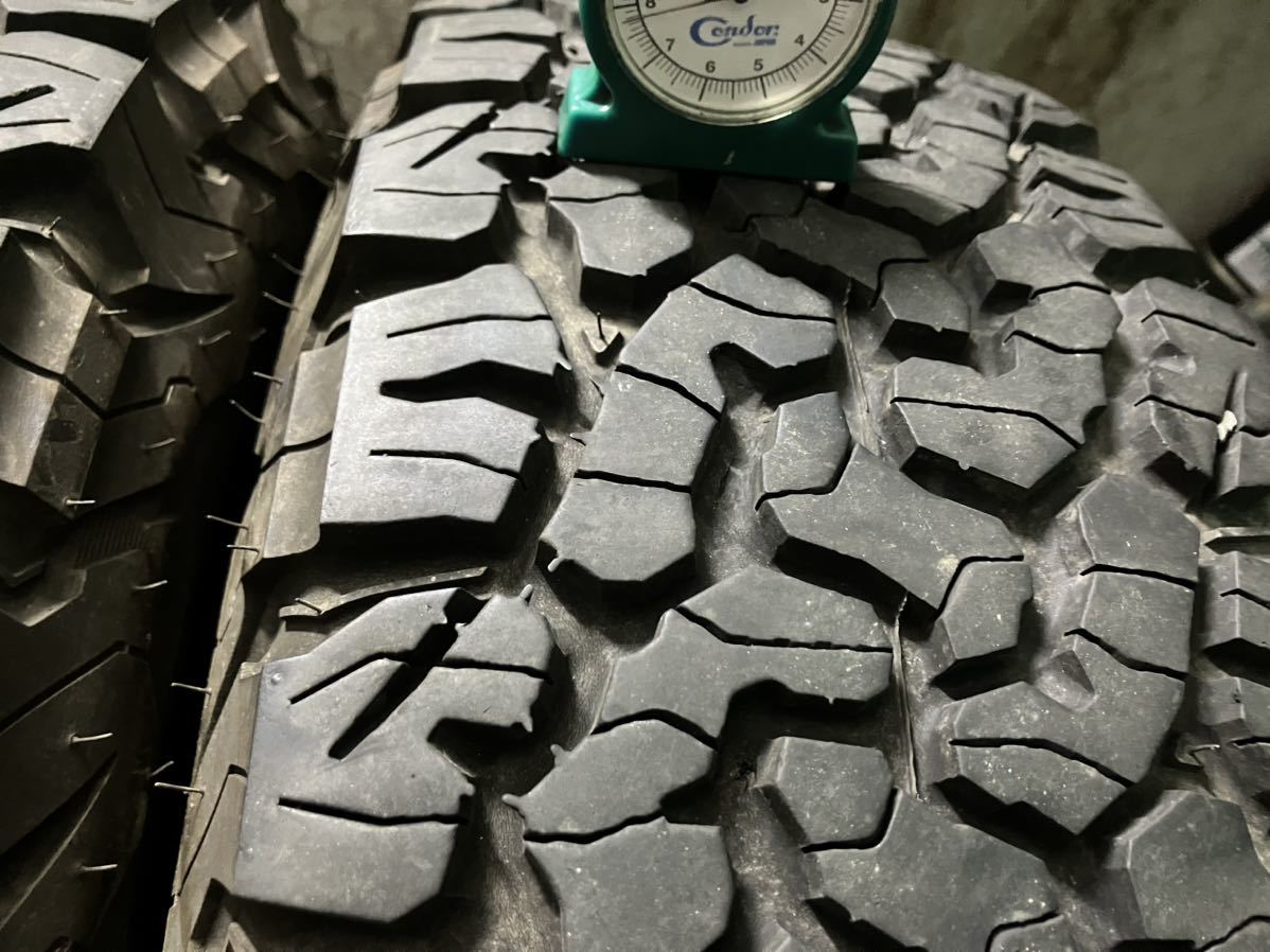 2019年8.5分山以上BF Goodrich ALL-Terrain T/A KO2 LT 215/70R16 4本セット グッドリッチ オールテレーンジムニージープ デリカハイエース_画像7