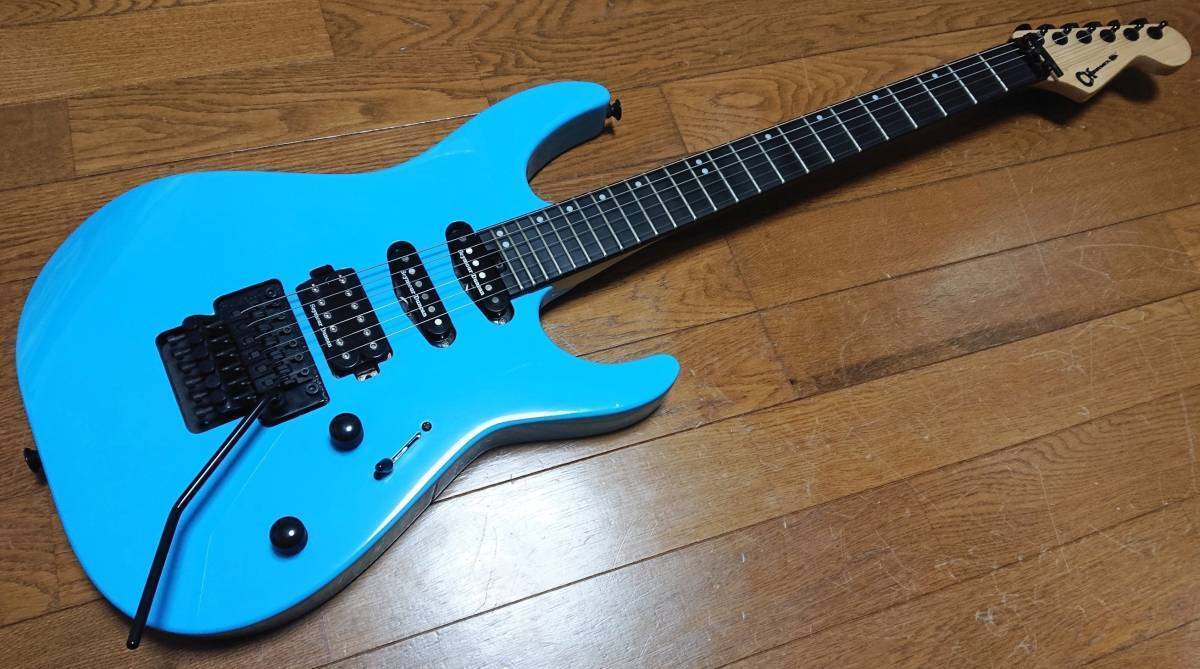 CHARVEL Pro-Mod DK24 HSS FR E Ebony Infinity Blue シャーベル / Seymour Duncan Floyd Rose エボニー指板 Crafted in MEXICO_画像1