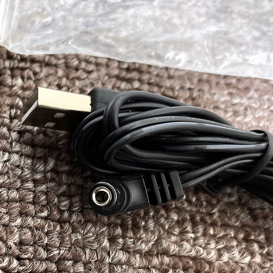 ③USBーDC 変換ケーブル USB電源ケーブル 外径5.5mm/内径2.1mm コード長さ120cm (変換 コード プラグ アダプター コネクター)_画像3