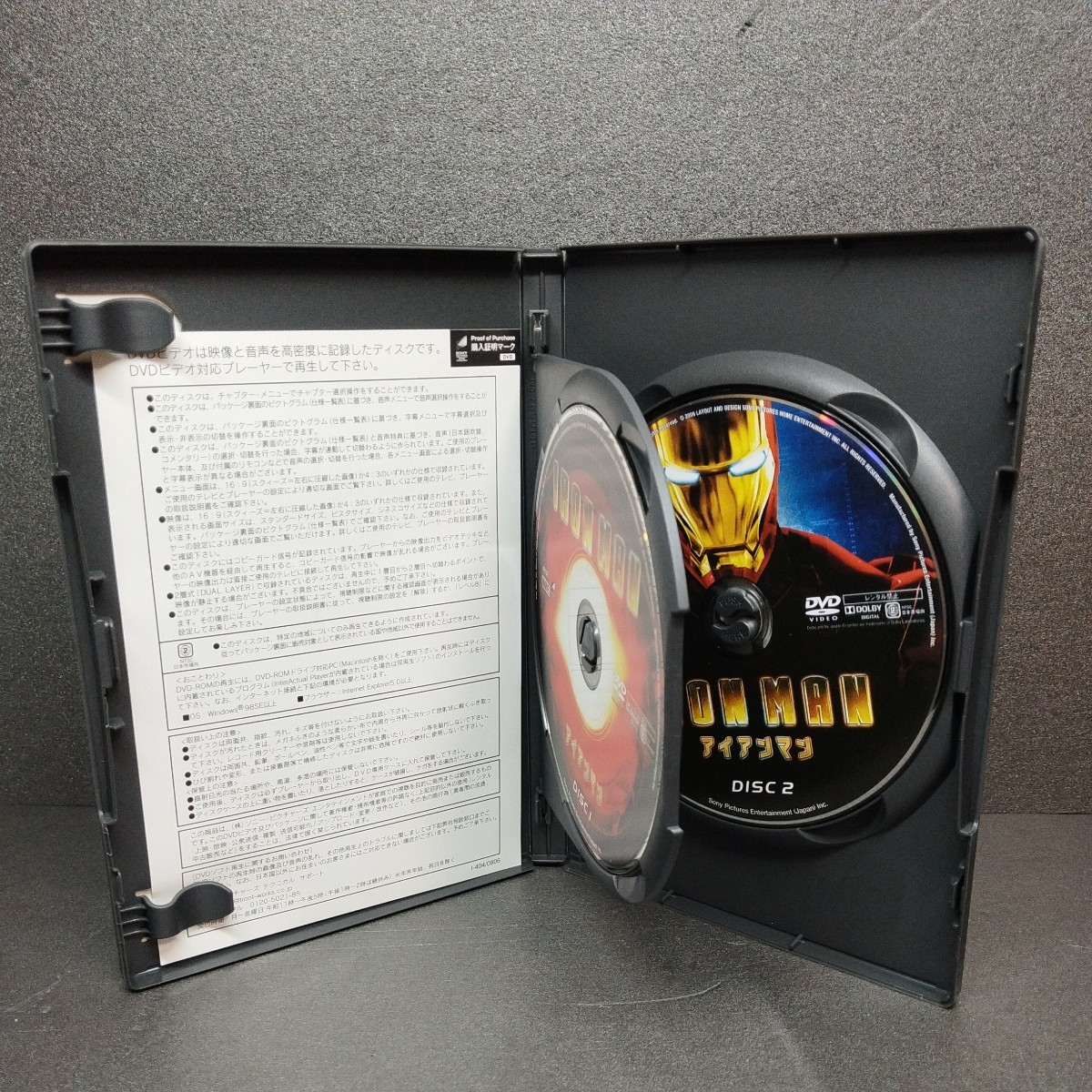 DVD　IRON MAN　アイアンマン '08米 ロバート・ダウニーJr._画像4