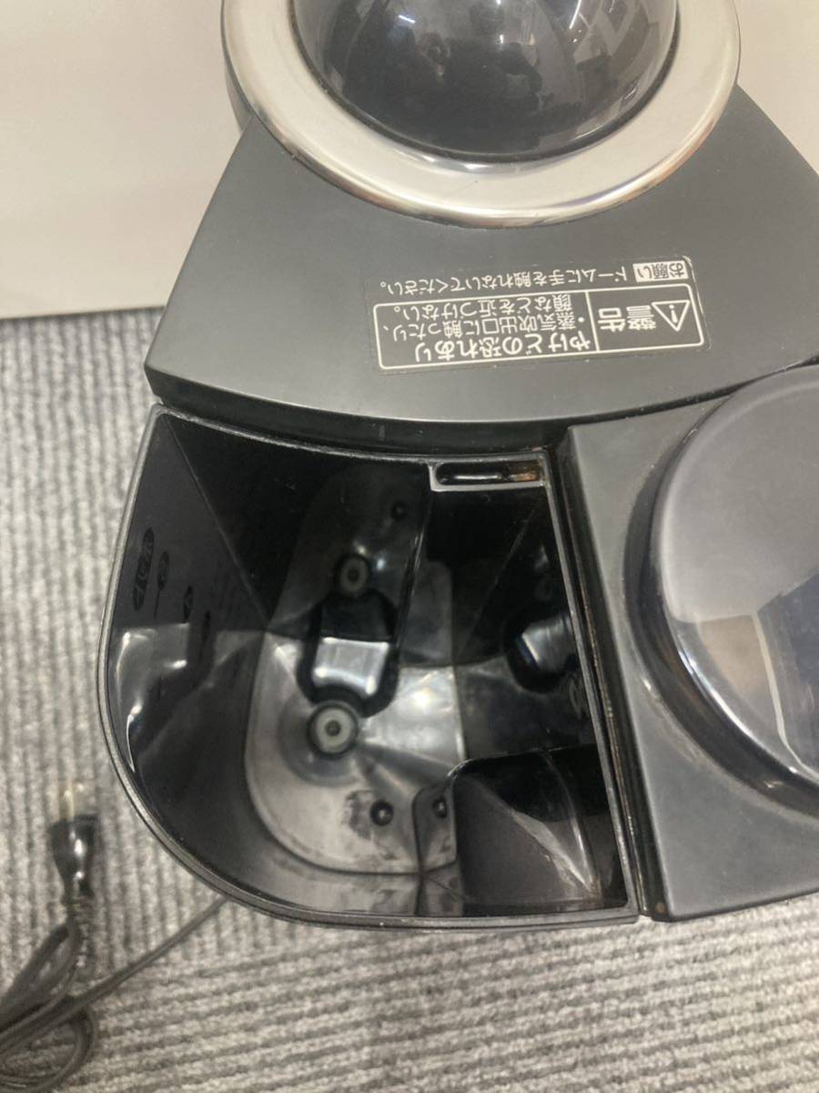12-151 Panasonic パナソニック コーヒーメーカー NC-S35 ミル付き ブラック 家電 通電確認済み 動作未確認 _画像5